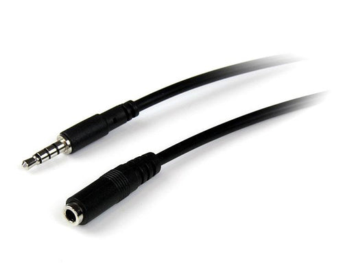 StarTech.com 2m 3.5mm 4 Position TRRS Headset Extension Cable - M/F StarTech.com 2m 3.5mm 4 Position TRRS Headset Extension Cable - M/F